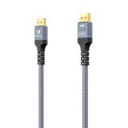 Wozinsky WPS-16AYL1S DisplayPort 2.1 Cable 80Gb/s 16K@60Hz 8K@120Hz 4K@240Hz HDR HDCP DSC 1m - Black