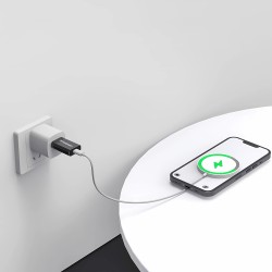 Wozinsky WAAC-01 USB-A - USB-C OTG Adapter - Black