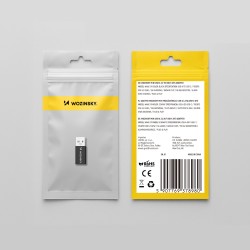 Wozinsky WAAC-01 USB-A - USB-C OTG Adapter - Black
