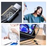 Wozinsky WACM-01 USB-C Adapter - 3.5mm Mini Jack - Black