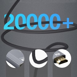 Wozinsky WCCH-01 USB-C - HDMI 4K 60Hz Cable 1.8m - Black