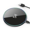 Wozinsky WLI-01Y 15W Qi Inductive Charger with USB-C Cable - Black