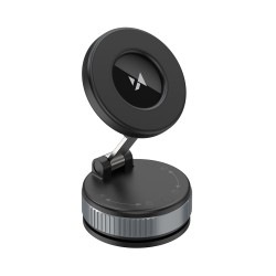 Wozinsky WUSM-01 Magnetic Car Holder for Dashboard/Windshield - Black