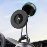 Wozinsky WUSM-01 Magnetic Car Holder for Dashboard/Windshield - Black