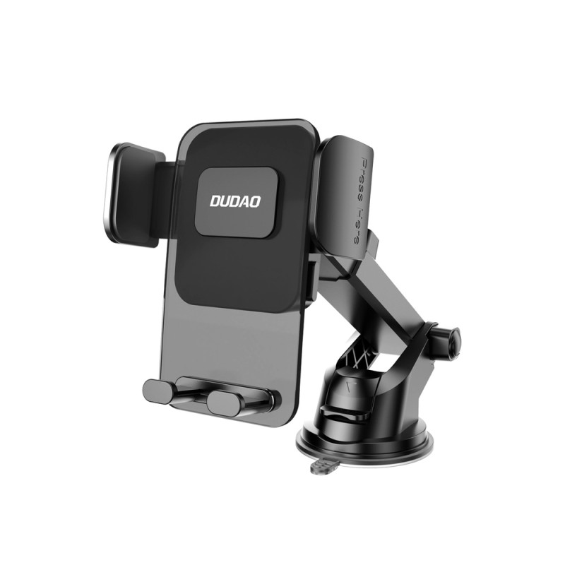 Dudao F8Max+ car holder for dashboard or windshield - black