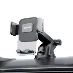 Dudao F8Max+ car holder for dashboard or windshield - black