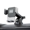 Dudao F8Max+ car holder for dashboard or windshield - black