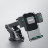 Dudao F8Max+ car holder for dashboard or windshield - black