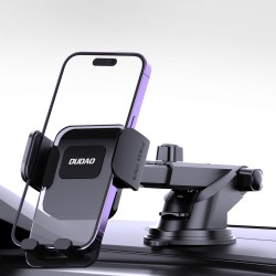 Dudao F8Max+ car holder for dashboard or windshield - black