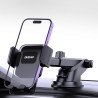 Dudao F8Max+ car holder for dashboard or windshield - black