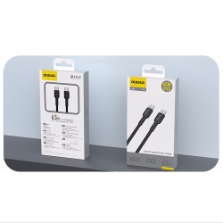 Dudao L9C 65W USB-C - USB-C 2m Cable - Black