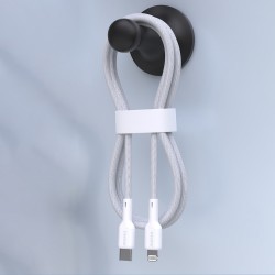 Dudao L9X 30W USB-C - Lightning Cable 1m - White