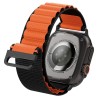 Spigen WBF1 Strap for Apple Watch 44 / 45 / 46 / 49 mm - Black and Orange