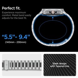Spigen Modern Fit Band for Samsung Galaxy Watch 40/44/46 mm - Silver