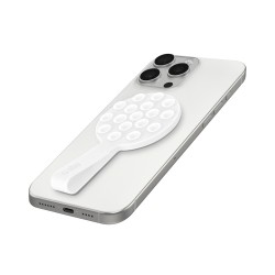 SBS MAG Grippy MagSafe Compatible Holder with Suction Cup and Ear - White