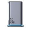 Joyroom JR-TCM02 GaN 65W charger charging station 4xUSB-C 2xUSB-A UK plug - gray