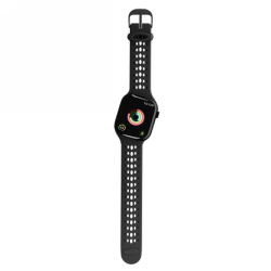 Decoded Silicone Ares O Band for Apple Watch 40/41/42 mm - Black