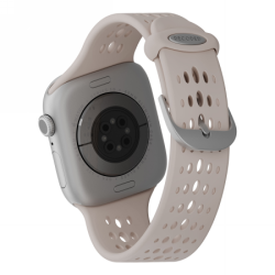 Decoded Silicone Ares O Band for Apple Watch 40/41/42 mm - Beige
