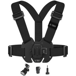Tech-Protect GA100 Chest Mount for GoPro / DJI - Black