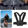 Tech-Protect GA100 Chest Mount for GoPro / DJI - Black