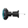 Wozinsky WCT5-Q6S2Y Car Holder with Qi/MagSafe 15W Inductive Charger for Ventilation Grill with Fan - Black