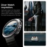 Spigen Bezel Tune Pro Diver Cover for Samsung Galaxy Watch 8 44mm - Black