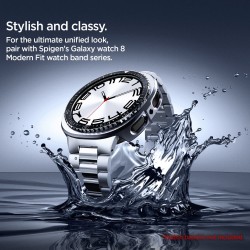Spigen Bezel Tune Pro Diver Cover for Samsung Galaxy Watch 8 44mm - Black