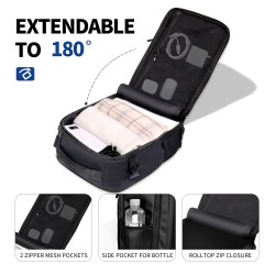 Tech-Protect Defender S50 Backpack for Ryanair & Wizzar, 20L Laptop - Black