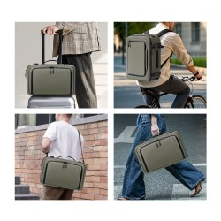 Tech-Protect Defender S50 Backpack for Ryanair & Wizzar, 20L Laptop - Olive