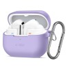 Tech-Protect Silicone Hook Case for Samsung Galaxy Buds 3 / 3 FE / 3 Pro - Purple
