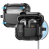 Tech-Protect Silicone Hook Case for Samsung Galaxy Buds 3 / 3 FE / 3 Pro - Black