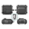 Tech-Protect Silicone Hook Case for Samsung Galaxy Buds 3 / 3 FE / 3 Pro - Black