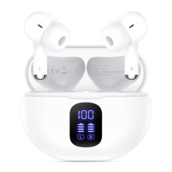 Tech-Protect UltraBoost TWS Pro G2 Headphones - White