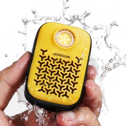 Joyroom Maya JR-MS03 portable Bluetooth speaker with built-in flashlight, resistant - yellow