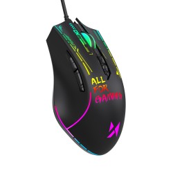 Wozinsky WMGK-7200 Wired Optical Gaming Mouse 7200 DPI - Black