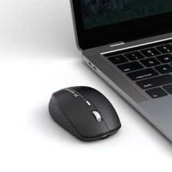 Wozinsky WMGK-1132 Wireless Mouse with RGB Backlight - Black