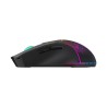 Wozinsky WMGB-3200 Wireless Optical Gaming Mouse with Built-in Rechargeable Battery 3200 DPI with RGB Lighting - Black