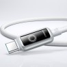 Joyroom S-A55 StarFlight 100W USB-C - USB-C Cable 1.2m - White