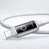 Joyroom S-A55 StarFlight 66W USB-A - USB-C Cable 1.2m - White