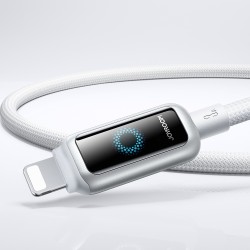 Joyroom S-A55 StarFlight 3A USB-A - Lightning cable 1.2m - white