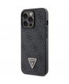 Guess GUHCP13LP4TDSCPK Case for iPhone 13 Pro / 13 - Black Crossbody 4G Metal Logo
