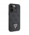 Guess GUHCP13LP4TDSCPK Case for iPhone 13 Pro / 13 - Black Crossbody 4G Metal Logo