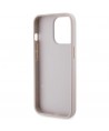 Guess GUHCP13LP4TDSCPP case for iPhone 13 Pro / 13 - pink Crossbody 4G Metal Logo