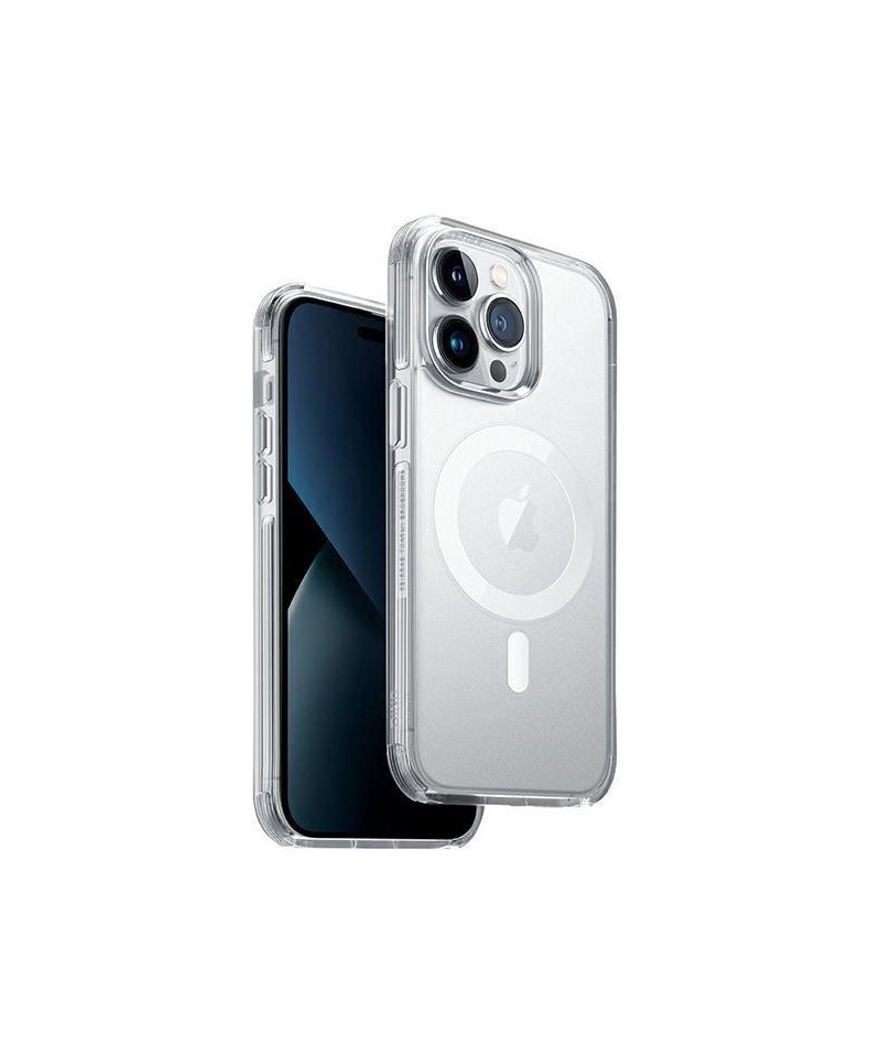 Uniq Combat Magclick Charging case for iPhone 14 Pro Max - transparent