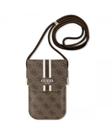 Guess GUOWBP4RPSW handbag - brown 4G Stripes