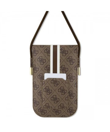 Guess GUOWBP4RPSW handbag - brown 4G Stripes