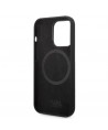 Karl Lagerfeld KLHMP14XSNIKBCK iPhone 14 Pro Max 6.7" hardcase black/black Silicone Ikonik Magsafe