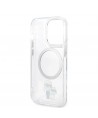 Karl Lagerfeld Iconic Karl&Choupette MagSafe case for iPhone 14 Pro - transparent