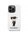 Karl Lagerfeld Silicone Ikonik case for iPhone 14 Pro Max - white