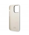 Karl Lagerfeld Silicone Ikonik case for iPhone 14 Pro Max - white